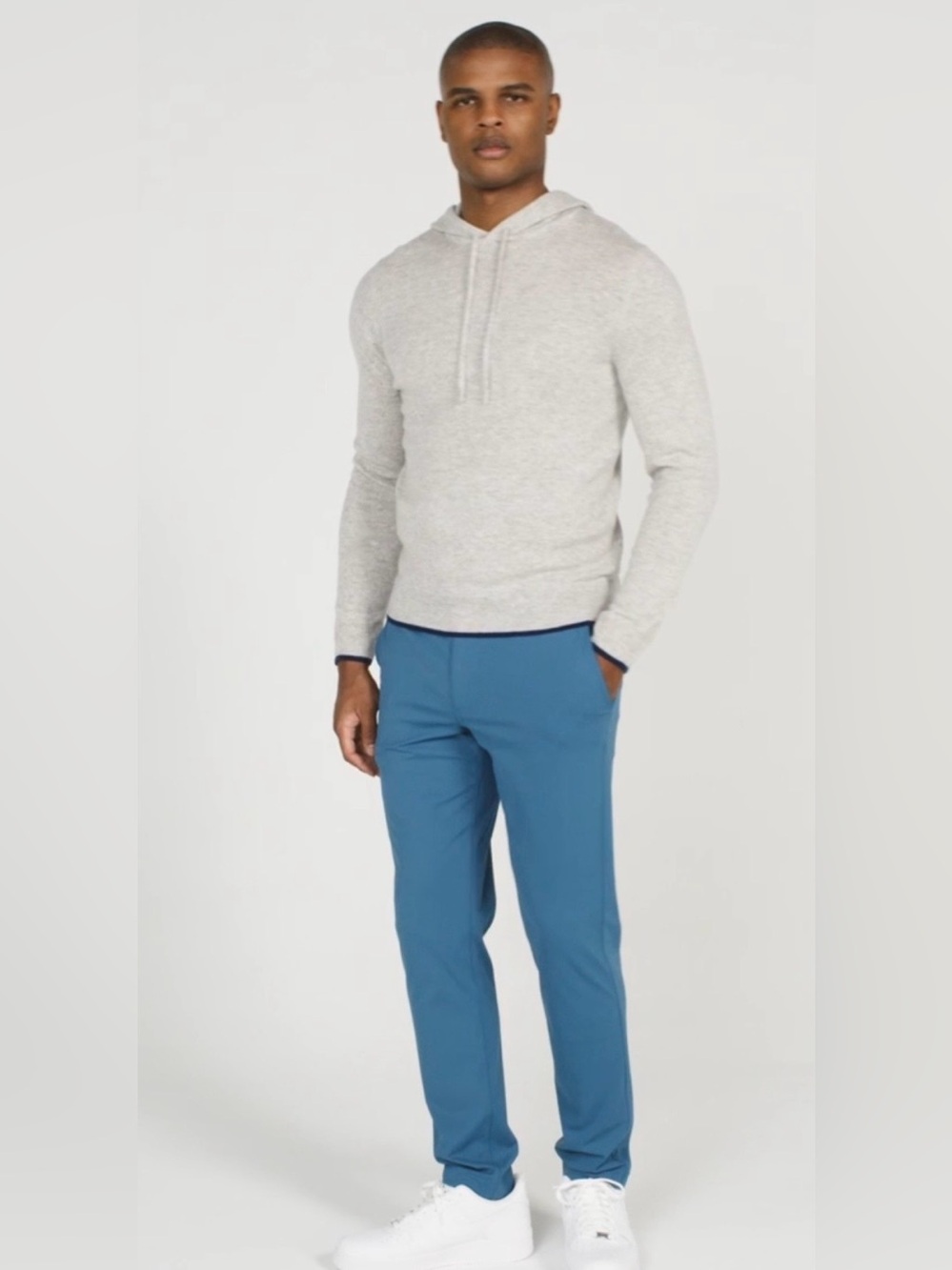 Redvanly Bradley Pull-On Golf Pants in Corsair